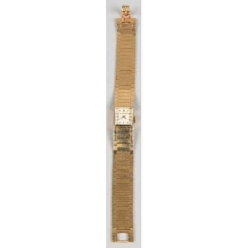 Tiffany & Co. Ladies 14k Gold Wrist Watch