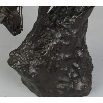 Re-issue Frederick Remington Bronze Sculpture