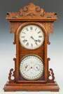 E. N. Welch "Arditi" Gales New Perpetual Calendar  Shelf Clock