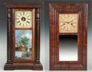 J.C. Brown, Forestville Manufacturing & Co. &  Birge & Peck & Co., Bristol, CT Shelf Clocks