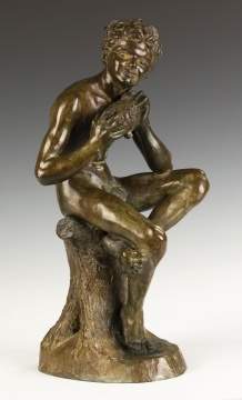 Anna Coleman Ladd (American, 1878 - 1939) "Forest  Pan" Bronze