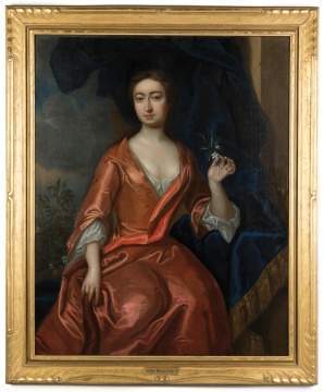 Attr. to Sir Peter Lely (British, 1618-1680) Portrait of a Lady