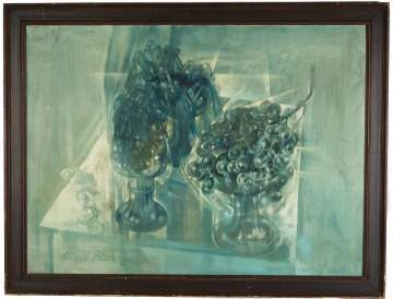 Carlyle Brown (American, 1919-1963) "Crystals and  Grapes"