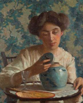 William Chadwick (American, 1879-1962) "The Ginger Jar"
