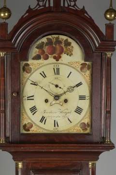Frederick Wingate Tall Case Clock, Augusta, Maine