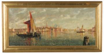 William Birdsall Gifford (American, 1839-1929) Venetian Scene