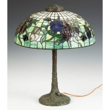 Tiffany Style "Pansy" Lamp