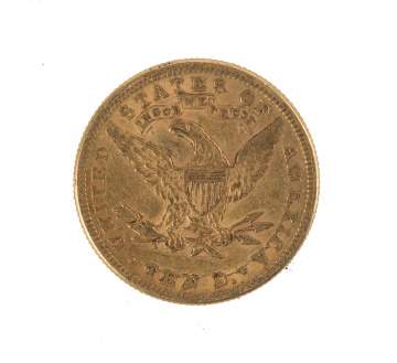 1881 Ten Dollar Liberty Head Gold Coin
