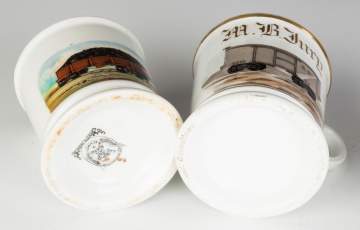 Vintage Occupational Shaving Mugs