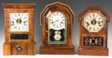 Seth Thomas and William Gilbert Shelf Clocks