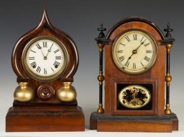 E. Ingraham and Seth Thomas Shelf Clocks