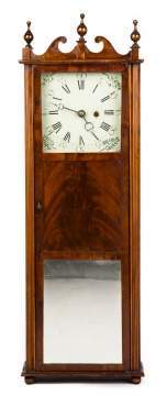 Rare Elnathan Taber Shelf Clock