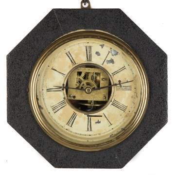 S. B. Terry Octagonal Gallery Clock