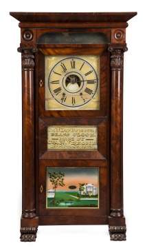 C.N. Jerome Empire Shelf Clock, Bristol, CT
