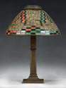 Tiffany 'Indian Basket' Lamp 