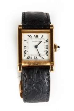 Cartier, Paris, Ladies Wrist Watch Series Tank