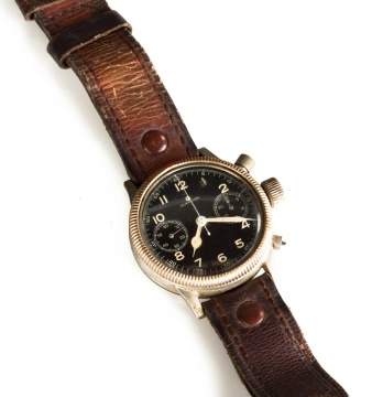 Glashutte WWII German Air Force Pilot's Watch