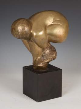 Lorrie Goulet, NA (American, Born 1925) Bronze Sculpture 