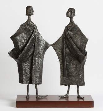 Achille Forgione Jr. (American, 1928-2009) Welded Steel Sculpture 