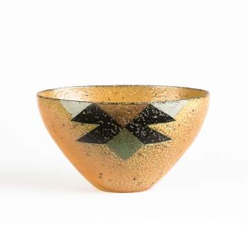 Bente Hansen (Danish, born 1943) Salt Glazed Bowl
