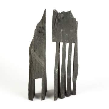 Livio Saganic (Born 1950) Slate Sculptures