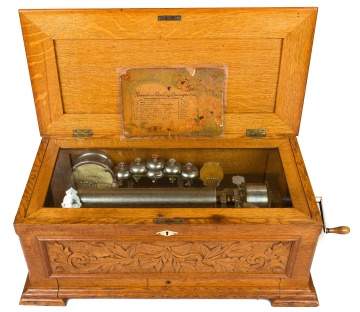Jacot's Patent 10 Tune Music Box