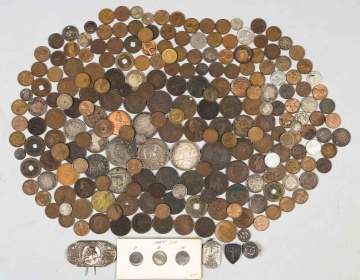 Various Coins and Currency