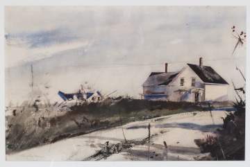 Andrew Wyeth (American, 1917-2009) “Stones Point” 