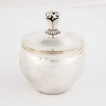 Georg Jensen Sterling Silver Covered Box