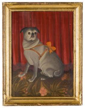 Painting of a Pug
