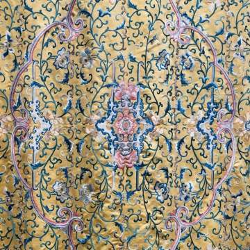 Fine Chinese Embroidered Silk Panel