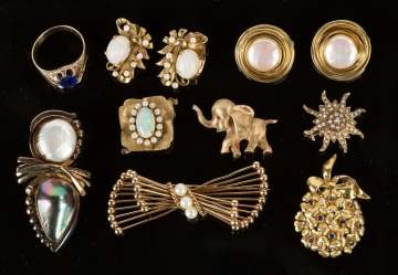 Collection of Victorian 14K Gold Jewelry