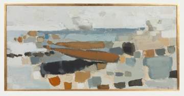 Manolis Calliyannis (Greek, 1923-2010) "Les Joyaux de la Mer III", 1956