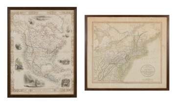 US Map and Book Plate Map