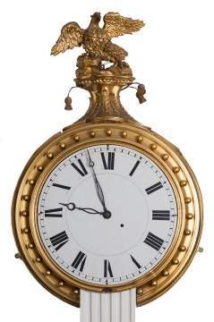 Rare Simon Willard Gallery Clock
