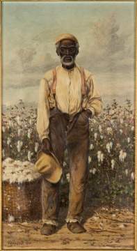 William Aiken Walker (American, 1838-1921) Cotton Picker