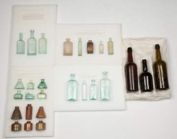 Group Civil War Era Bottles