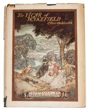 First Edition "The Vicar of Wakefield" by Oliver Goldsmith, Illustrated by Arthur Rackham