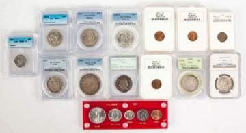 Group or Various Graded Coins