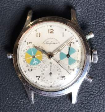 Vintage Heuer For Abercrombie & Fitch "Seafarer" Ref. 2443 Chronograph With Tide Indication