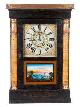 C. Jerome & Co., Richmond, VA, Miniature Shelf Clock