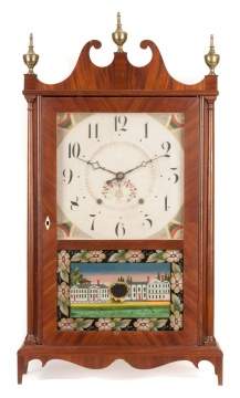 Seth Thomas Pillar & Scroll Shelf Clock