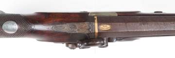 Mortimer Pistol with Gold Inlay