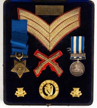 Royal Irish Army Military Medals and Emblems