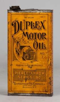 Pierce-Arrow Motor Oil Can