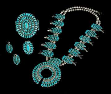 Navajo Silver & Turquoise Jewelry