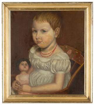 Primitive Portrait of A Child