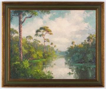 Albert Ernest Backus (American, 1906-1990) Florida Everglades