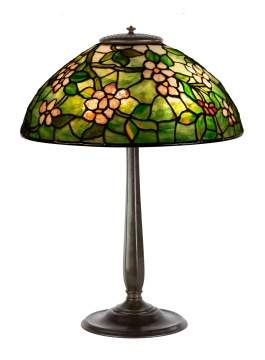Tiffany Studios, NY 'Apple Blossom' Table Lamp