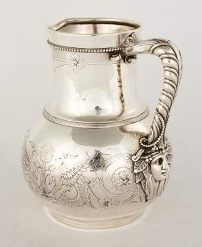 Tiffany Makers Sterling Silver Water Pitcher